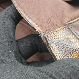 Pre-owned Louis Vuitton Bastille Messenger EBENE Damier Canvas N45258 crossbodybag | stylenewstar