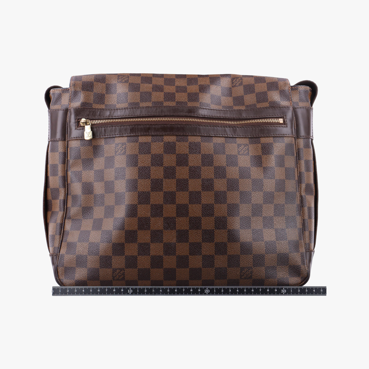 Pre-owned Louis Vuitton Bastille Messenger EBENE Damier Canvas N45258 crossbodybag | stylenewstar