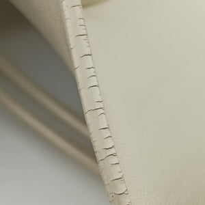 Pre-owned Chloe FAYE mini White leather  shoulderbag | stylenewstar
