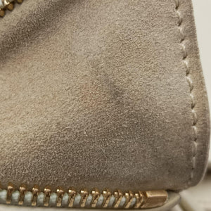 Pre-owned Chloe FAYE mini White leather  shoulderbag | stylenewstar