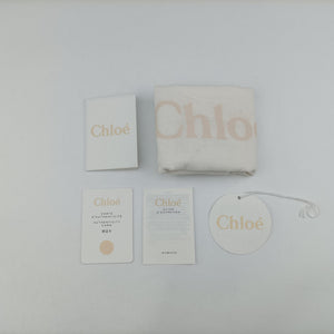 Pre-owned Chloe FAYE mini White leather  shoulderbag | stylenewstar