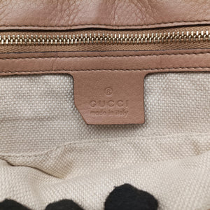 Pre-owned Gucci SOHO Beige Leather 336752 shoulderbag | stylenewstar