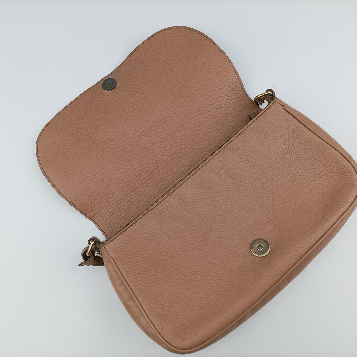 Pre-owned Gucci SOHO Beige Leather 336752 shoulderbag | stylenewstar