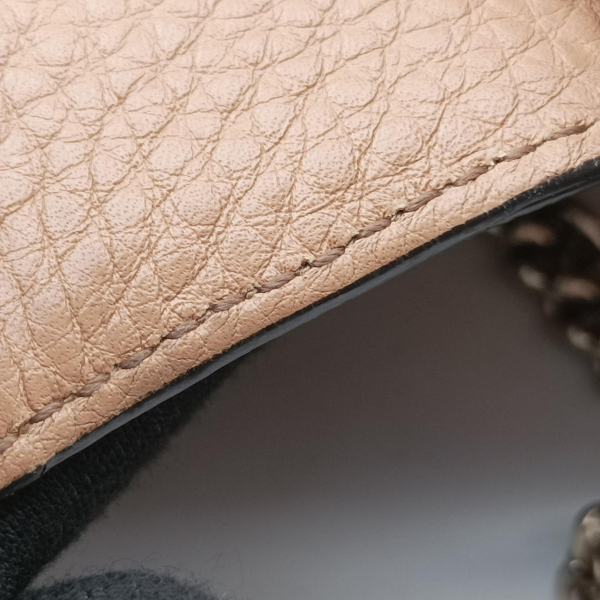 Pre-owned Gucci SOHO Beige Leather 336752 shoulderbag | stylenewstar