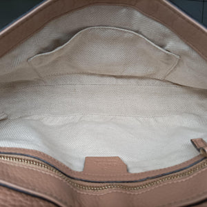 Pre-owned Gucci SOHO Beige Leather 336752 shoulderbag | stylenewstar