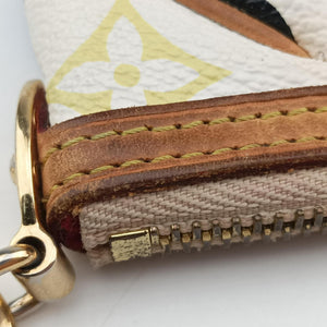 Vintage Louis Vuitton Pochette Mira MM Pouch white Monogram Multicolor M60096 shoulderbag | stylenewstar
