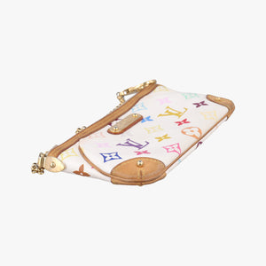 Vintage Louis Vuitton Pochette Mira MM Pouch white Monogram Multicolor M60096 shoulderbag | stylenewstar