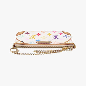 Vintage Louis Vuitton Pochette Mira MM Pouch white Monogram Multicolor M60096 shoulderbag | stylenewstar