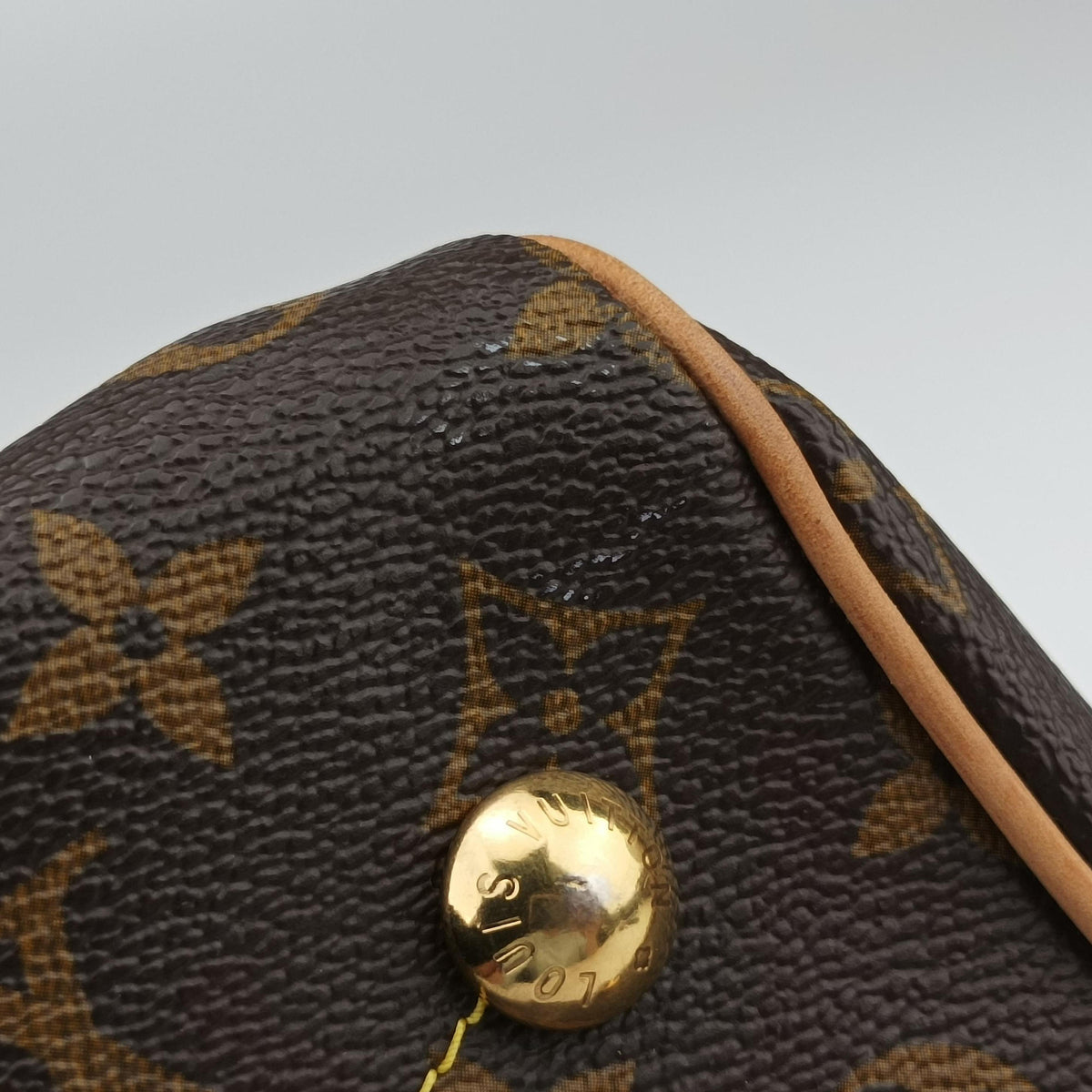 Secondhand Louis Vuitton TIVOLI PM brown Monogram Canvas M40143 handbag | stylenewstar
