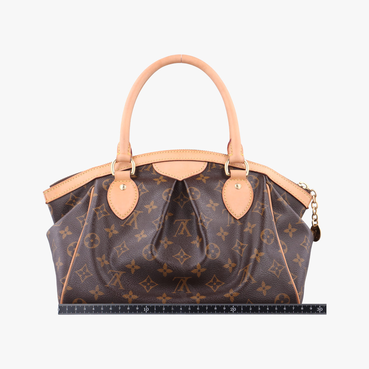 Secondhand Louis Vuitton TIVOLI PM brown Monogram Canvas M40143 handbag | stylenewstar