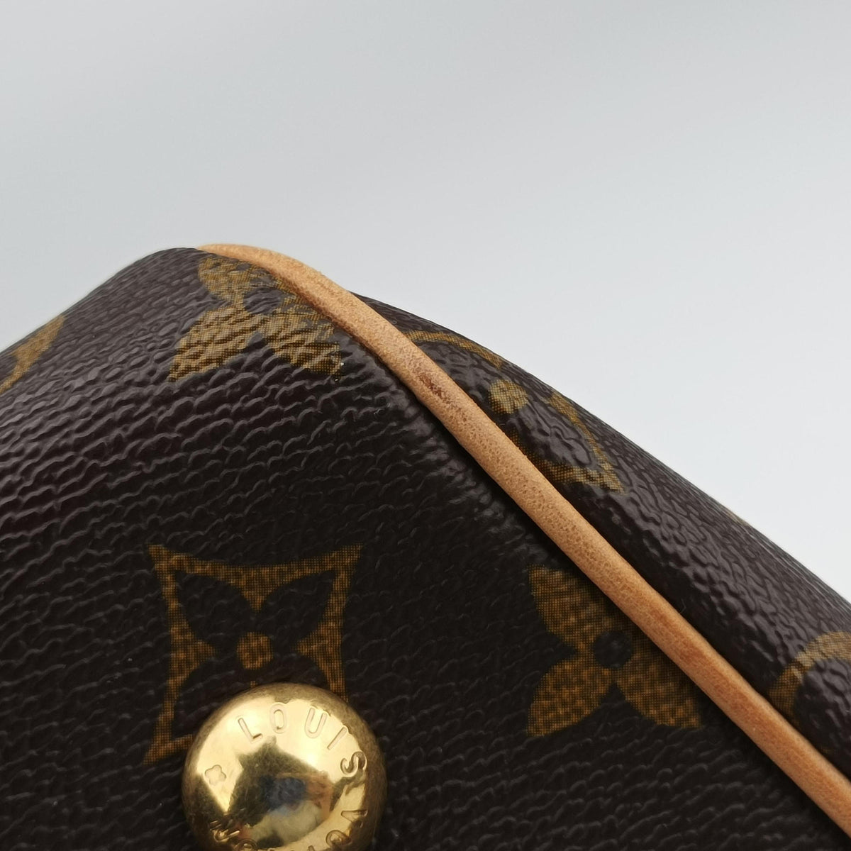 Secondhand Louis Vuitton TIVOLI PM brown Monogram Canvas M40143 handbag | stylenewstar