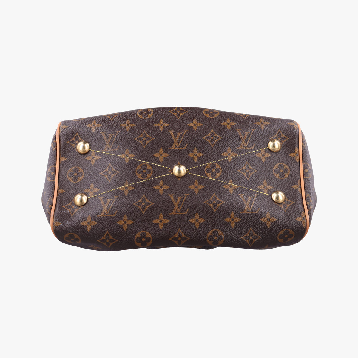 Secondhand Louis Vuitton TIVOLI PM brown Monogram Canvas M40143 handbag | stylenewstar