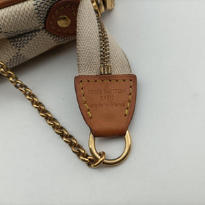 Pre-owned Louis Vuitton EVA AZUR Damier Canvas N55214 shoulderbag | stylenewstar