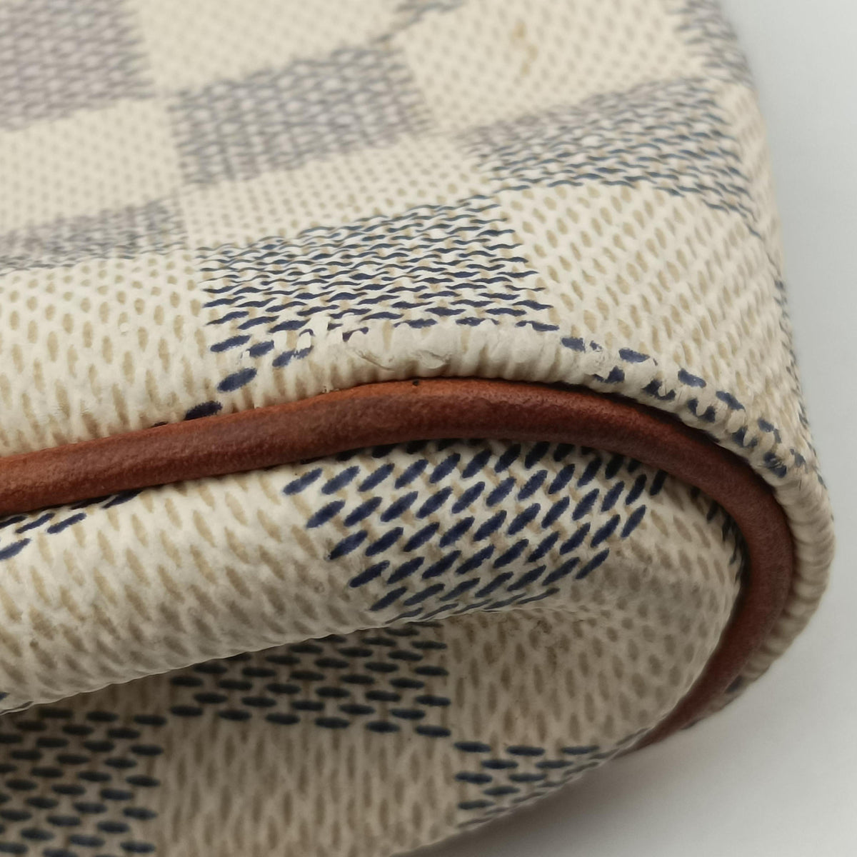 Pre-owned Louis Vuitton EVA AZUR Damier Canvas N55214 shoulderbag | stylenewstar
