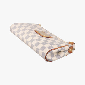 Pre-owned Louis Vuitton EVA AZUR Damier Canvas N55214 shoulderbag | stylenewstar