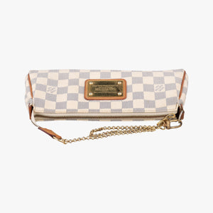 Pre-owned Louis Vuitton EVA AZUR Damier Canvas N55214 shoulderbag | stylenewstar