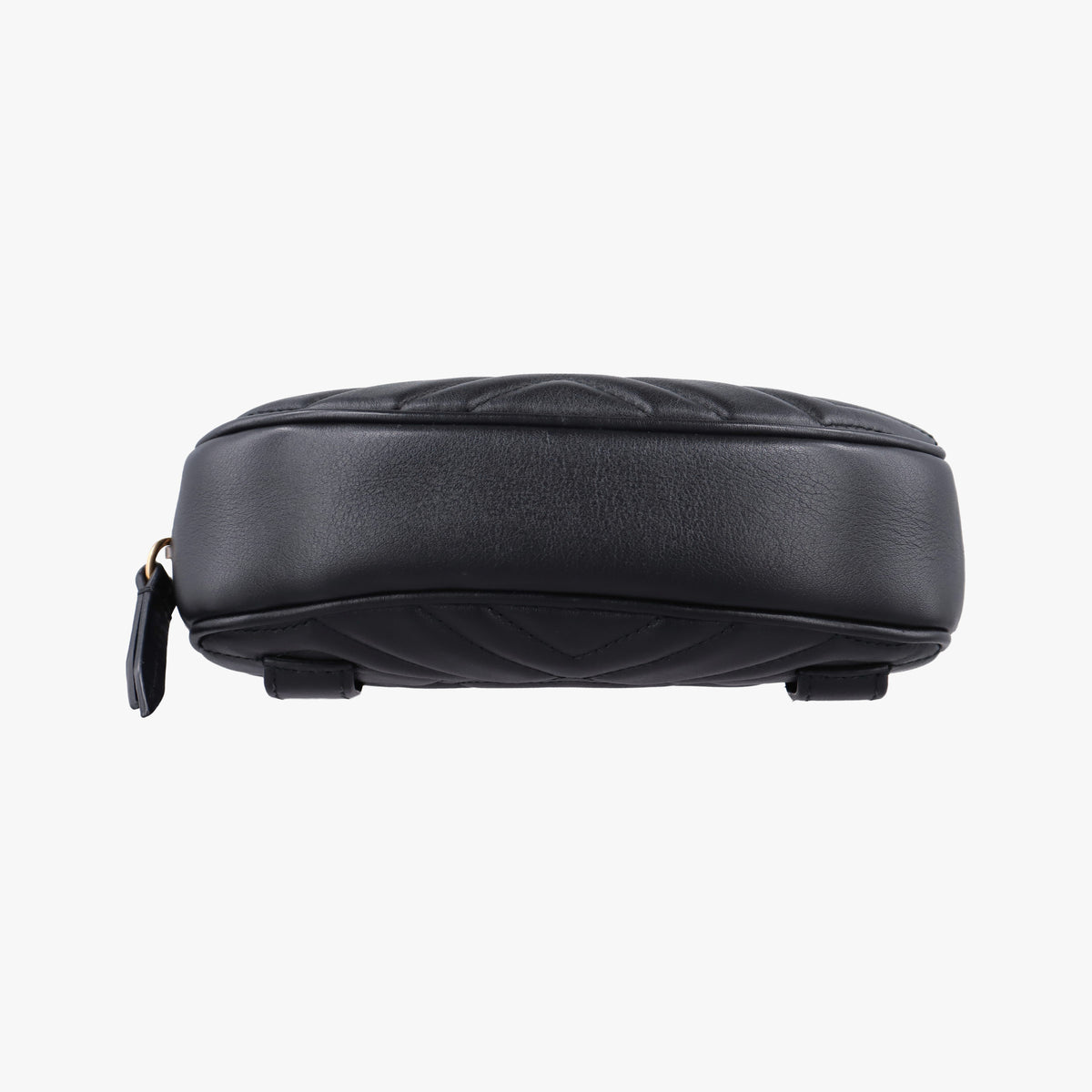 Secondhand Gucci GG Marmont Black Leather 476434 bum bag/waist bag | stylenewstar