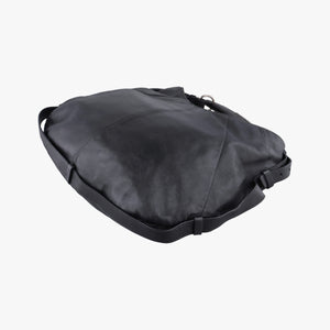 Pre-owned Yves Saint Laurent Mombasa Black Leather 95363 shoulderbag | stylenewstar
