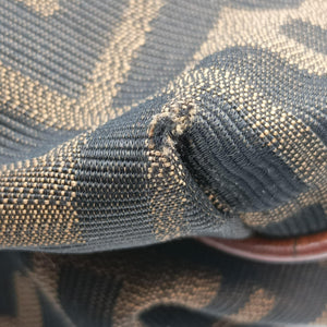 Pre-owned Fendi Zucca Brown canvas 8BH156 shoulderbag | stylenewstar