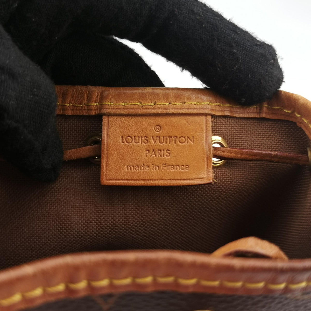 Pre-owned Louis Vuitton Nano Noe Brown Monogram Canvas M41346 shoulderbag | stylenewstar