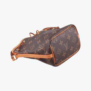 Pre-owned Louis Vuitton Nano Noe Brown Monogram Canvas M41346 shoulderbag | stylenewstar