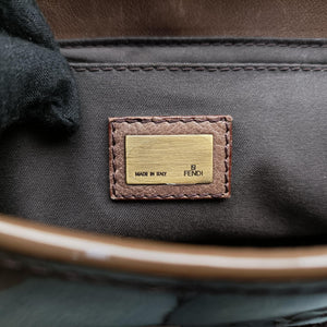 Vintage Fendi B Bag Brown Patent 8BN165 handbag | stylenewstar