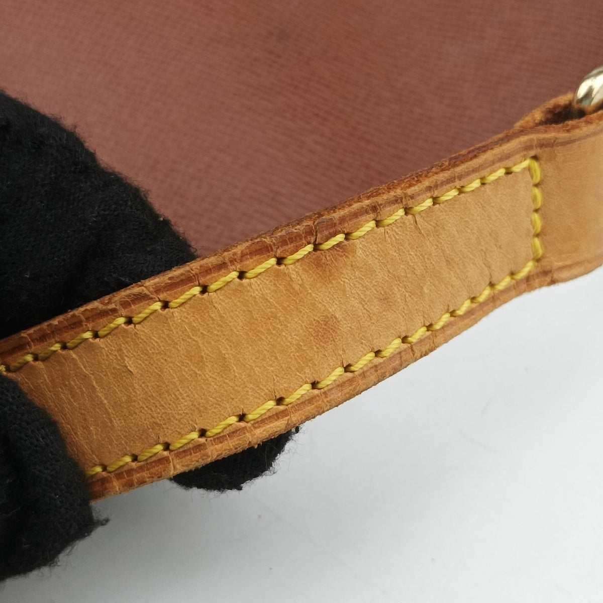 Pre-owned Louis Vuitton Mustet Salsa (short strap) Brown Monogram Canvas M51258 shoulderbag | stylenewstar