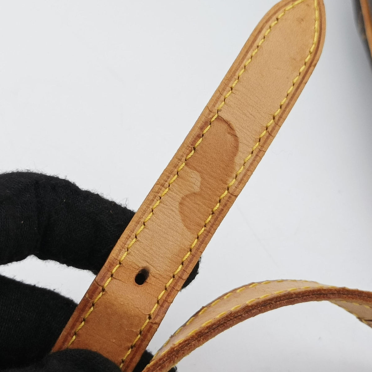 Pre-owned Louis Vuitton Mustet Salsa (short strap) Brown Monogram Canvas M51258 shoulderbag | stylenewstar