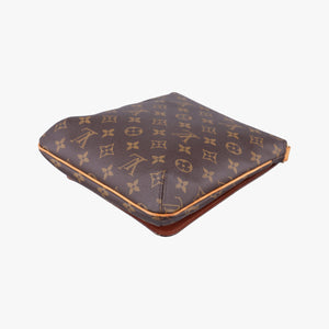 Pre-owned Louis Vuitton Mustet Salsa (short strap) Brown Monogram Canvas M51258 shoulderbag | stylenewstar