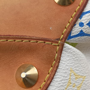 Secondhand Louis Vuitton JUDY MM white Monogram Multicolor M40255 shoulderbag | stylenewstar