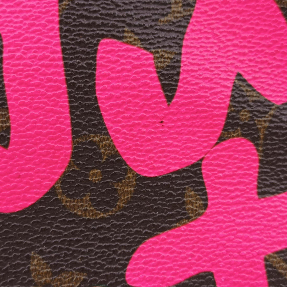 Secondhand Louis Vuitton Neverfull GM Pink × Brown Monogram Graffiti M93701 handbag | stylenewstar