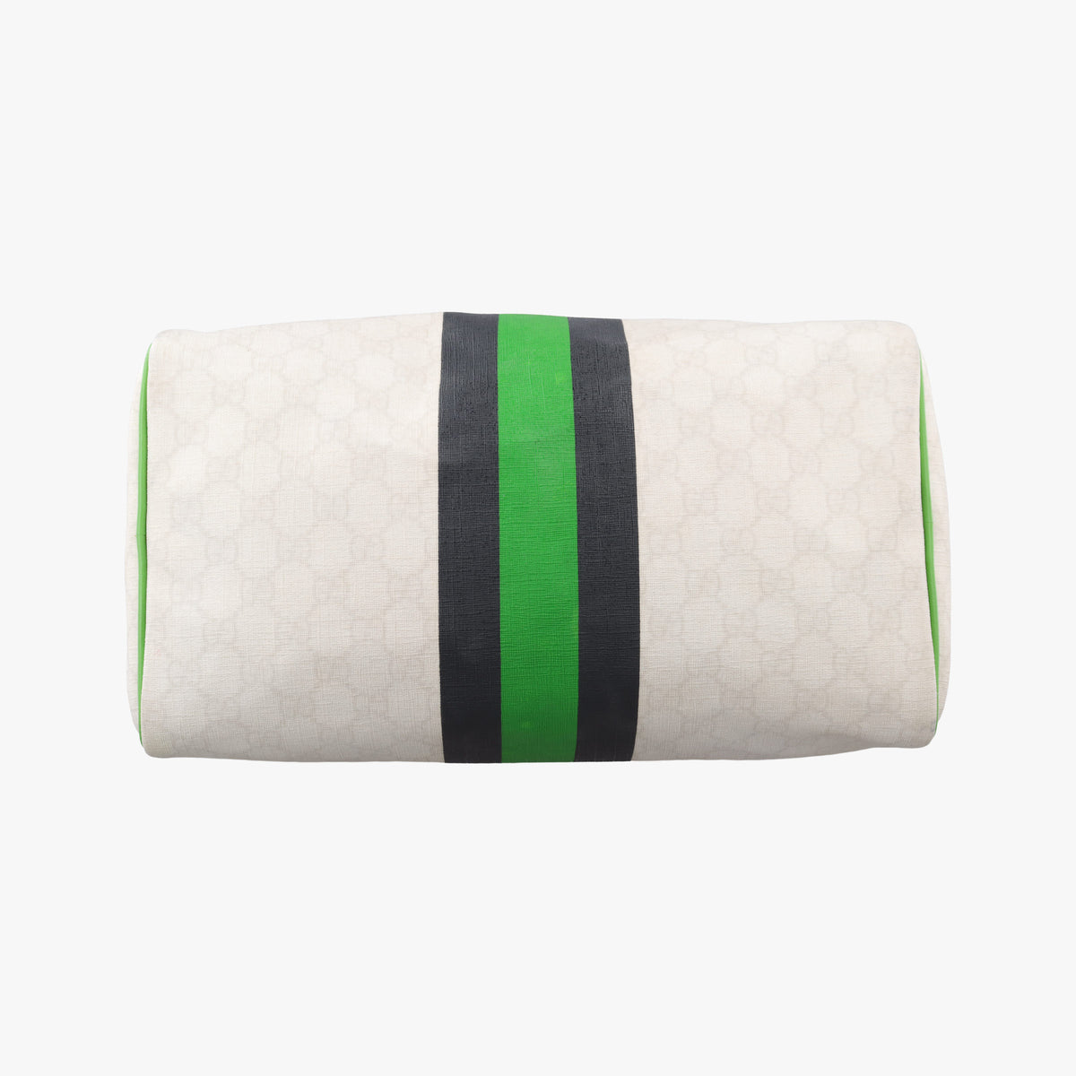 Vintage Gucci UNICEF Joy Green x White x Black PVC coated canvas 189895 handbag | stylenewstar