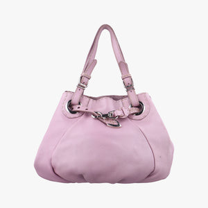 Pre-owned Fendi Selleria Pomodorino Pink Leather 8BR595 handbag | stylenewstar