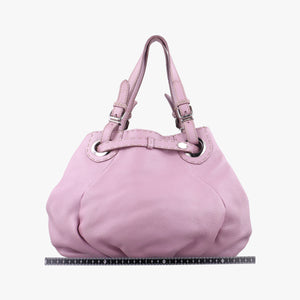 Pre-owned Fendi Selleria Pomodorino Pink Leather 8BR595 handbag | stylenewstar
