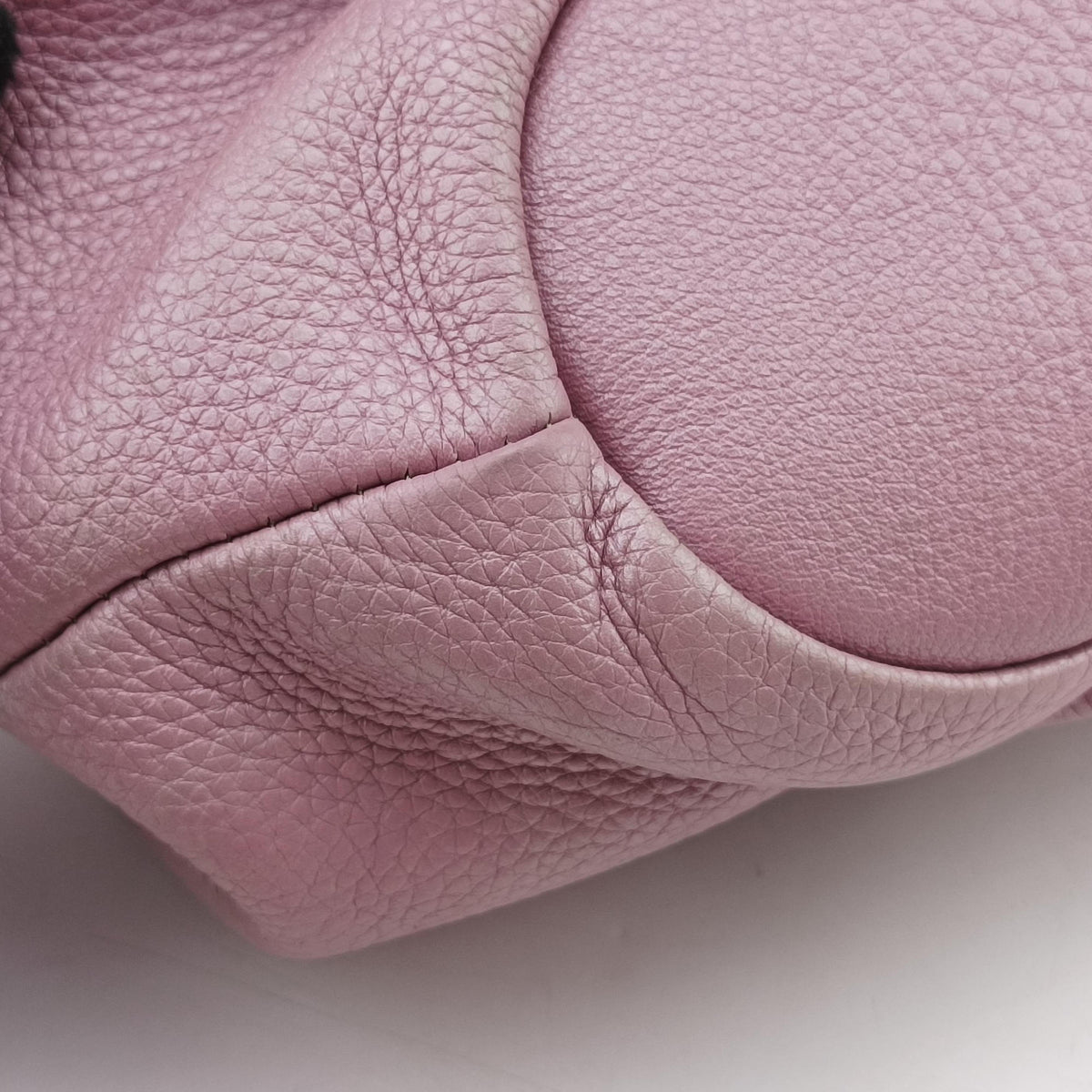 Pre-owned Fendi Selleria Pomodorino Pink Leather 8BR595 handbag | stylenewstar