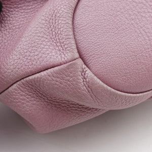 Pre-owned Fendi Selleria Pomodorino Pink Leather 8BR595 handbag | stylenewstar