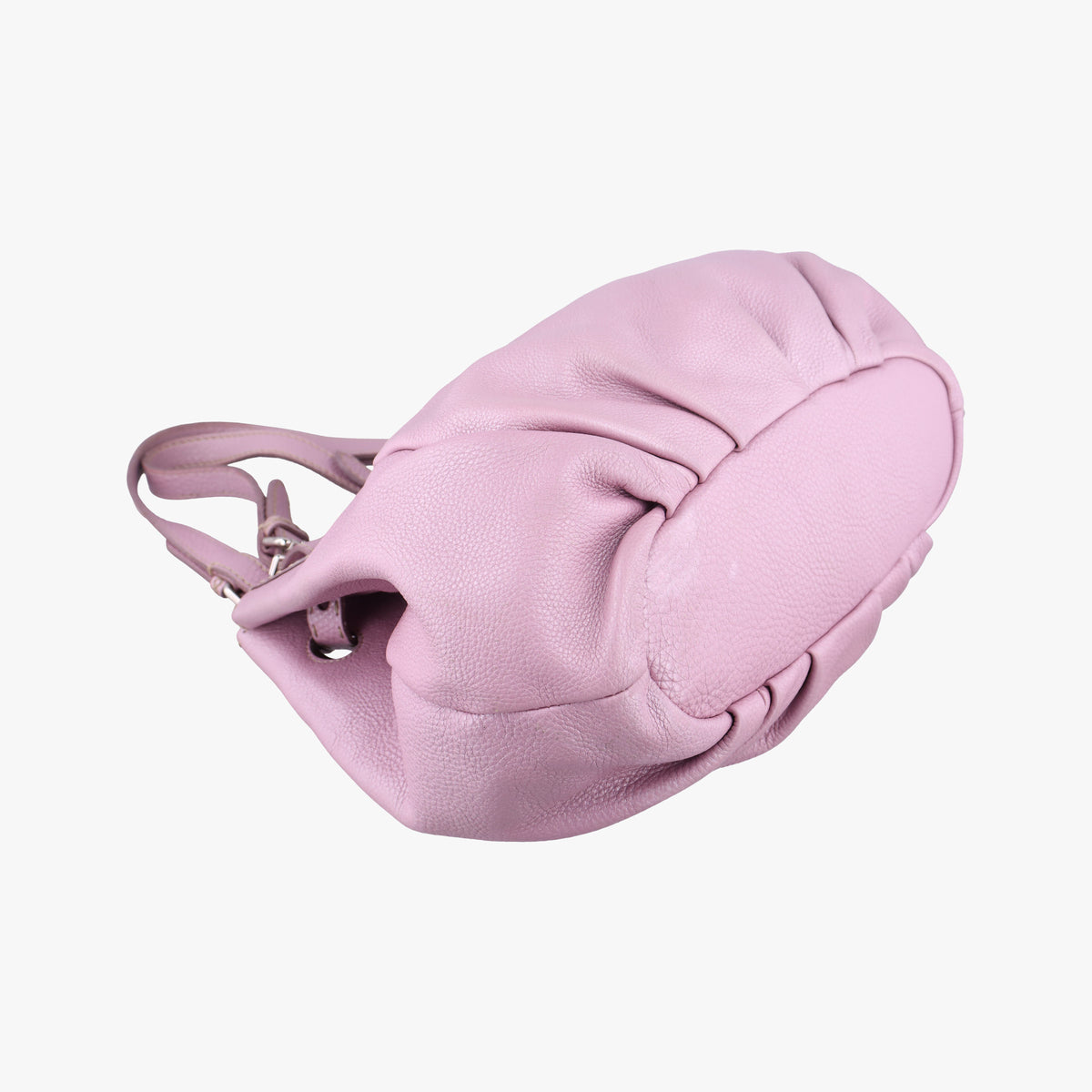 Pre-owned Fendi Selleria Pomodorino Pink Leather 8BR595 handbag | stylenewstar