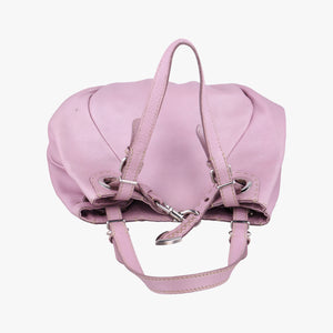Pre-owned Fendi Selleria Pomodorino Pink Leather 8BR595 handbag | stylenewstar