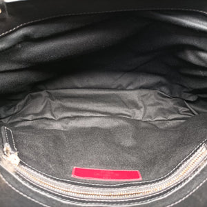 Pre-owned Valentino Rockstud Black Leather  shoulderbag | stylenewstar