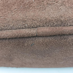 Pre-owned Miu Miu Micro Beau Brown Suede  shoulderbag | stylenewstar