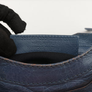 Vintage Balenciaga Giant City Blue lambskin  shoulderbag | stylenewstar