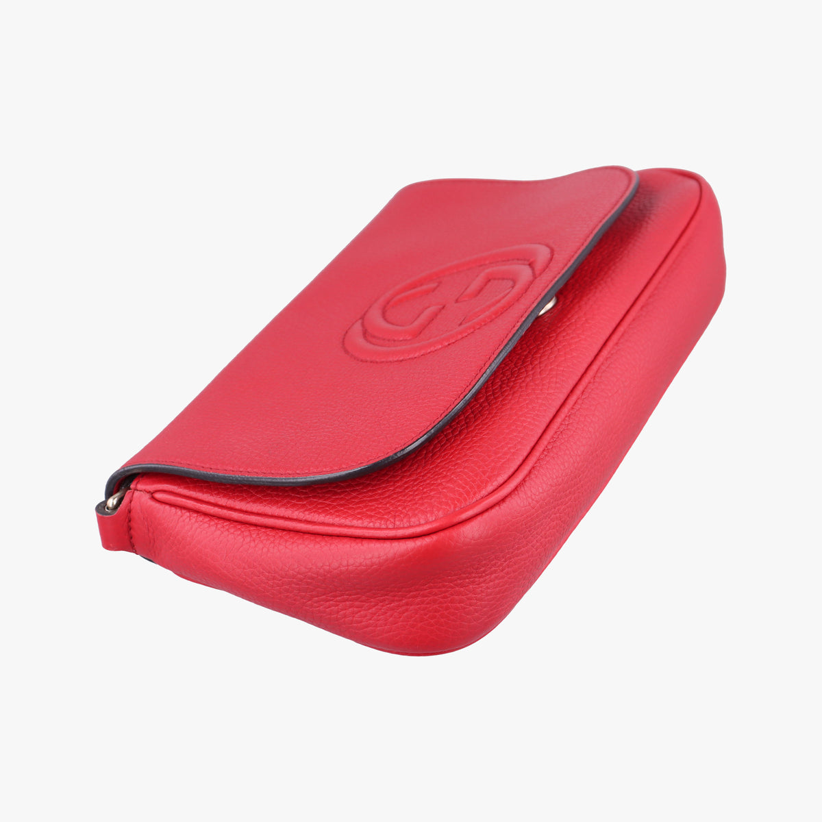 Pre-owned Gucci SOHO Red Leather 336752 shoulderbag | stylenewstar