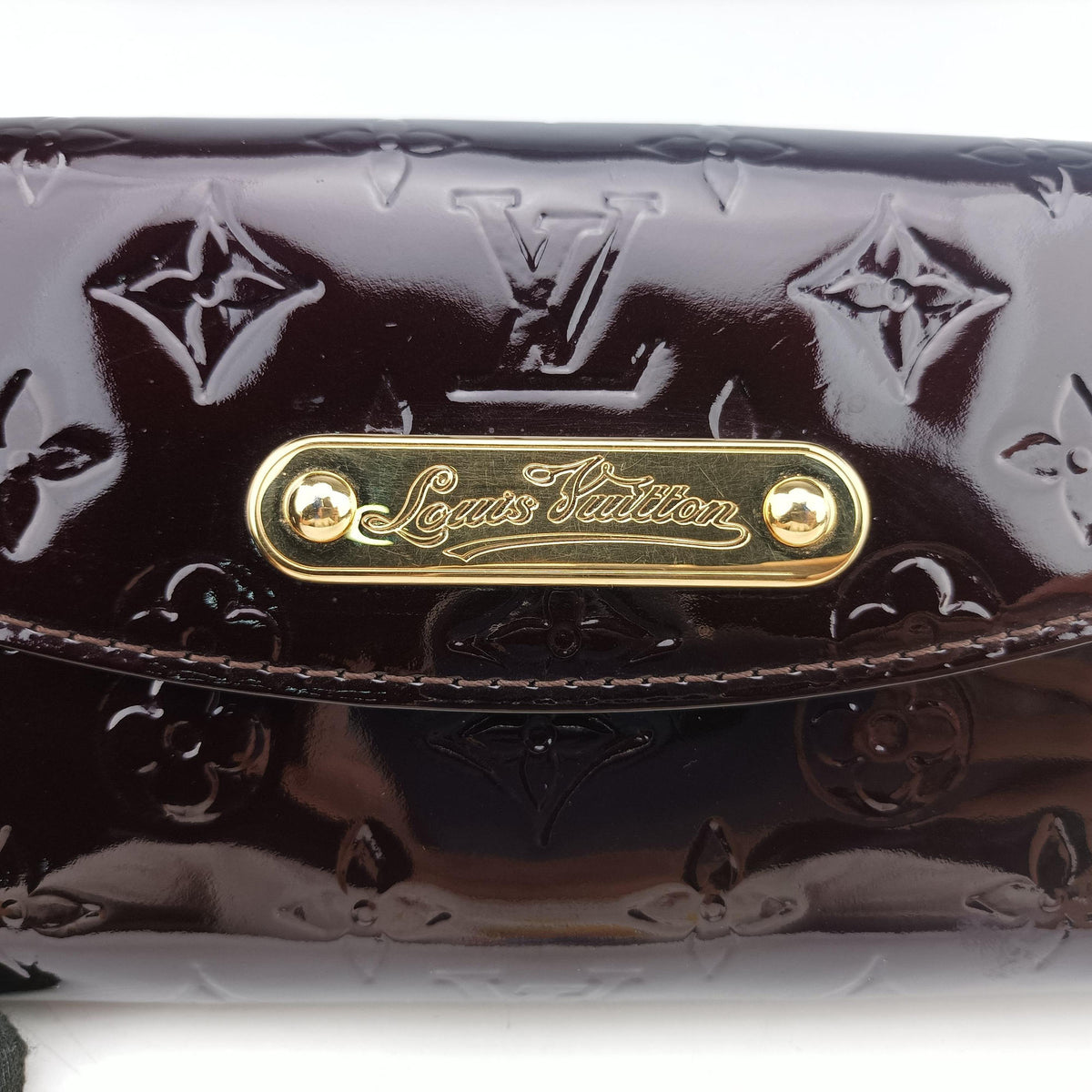 Pre-owned Louis Vuitton Sunset Boulevard Amarante Vernis M93542 shoulderbag | stylenewstar