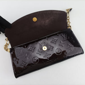 Pre-owned Louis Vuitton Sunset Boulevard Amarante Vernis M93542 shoulderbag | stylenewstar