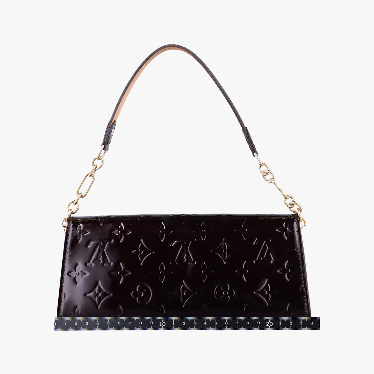 Pre-owned Louis Vuitton Sunset Boulevard Amarante Vernis M93542 shoulderbag | stylenewstar