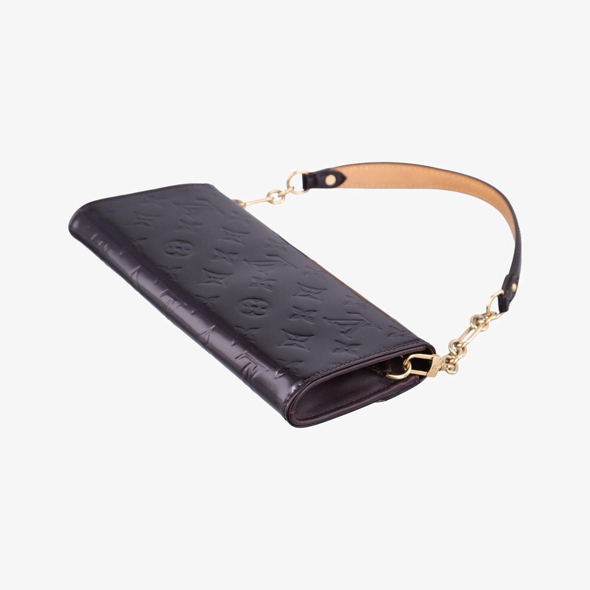 Pre-owned Louis Vuitton Sunset Boulevard Amarante Vernis M93542 shoulderbag | stylenewstar