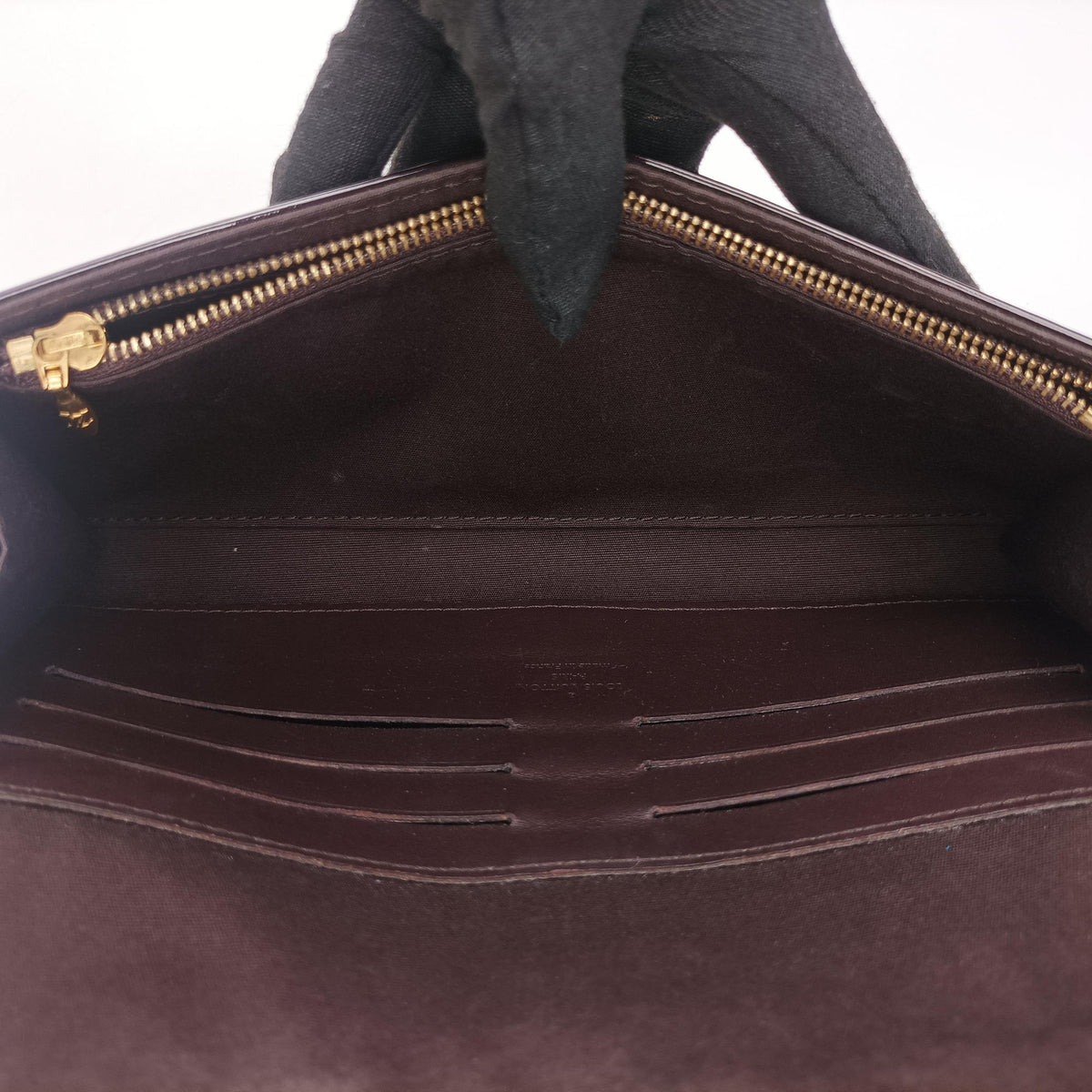 Pre-owned Louis Vuitton Sunset Boulevard Amarante Vernis M93542 shoulderbag | stylenewstar