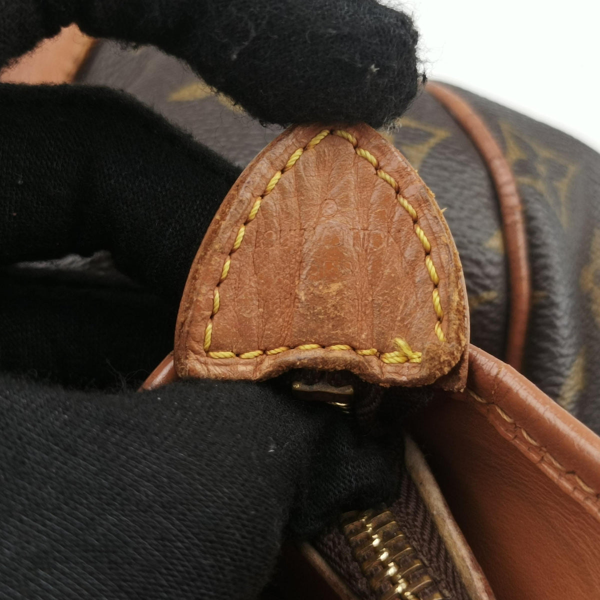 Pre-owned Louis Vuitton VINTAGE BOETIE MM Brown Monogram Canvas M45714 shoulderbag | stylenewstar