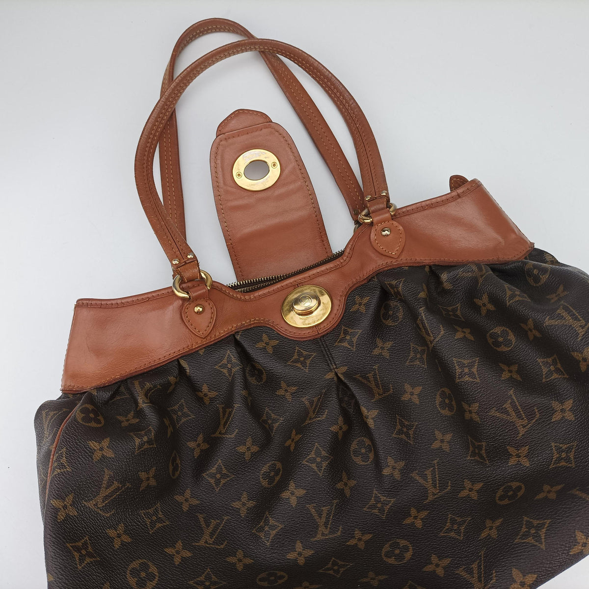 Pre-owned Louis Vuitton VINTAGE BOETIE MM Brown Monogram Canvas M45714 shoulderbag | stylenewstar