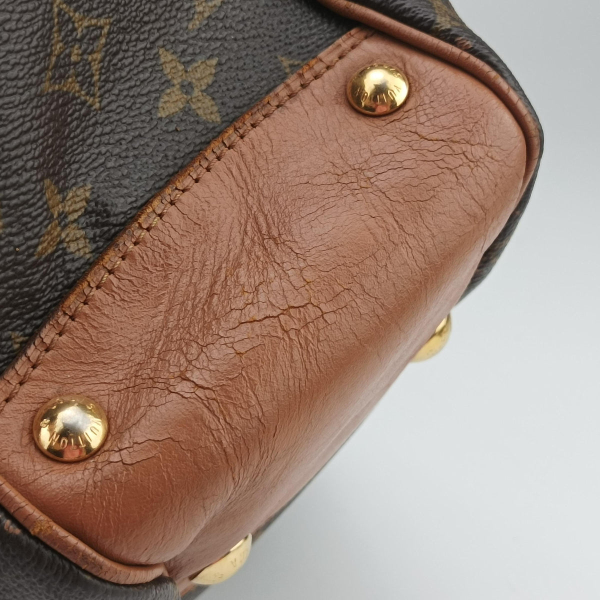 Pre-owned Louis Vuitton VINTAGE BOETIE MM Brown Monogram Canvas M45714 shoulderbag | stylenewstar